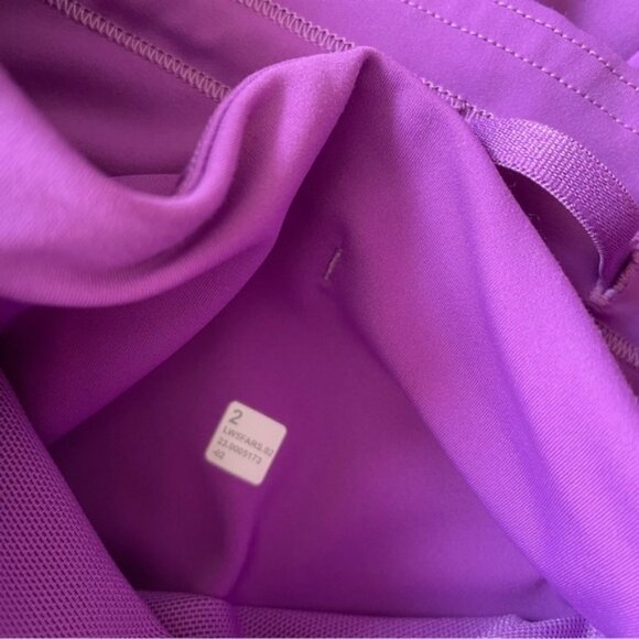 Lululemon SIZE 2 Fast & Free High rise leggings 25” in Moonlit Magenta Purple - Picture 7 of 8